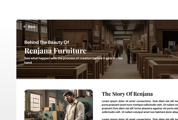 renjana furniture mockup