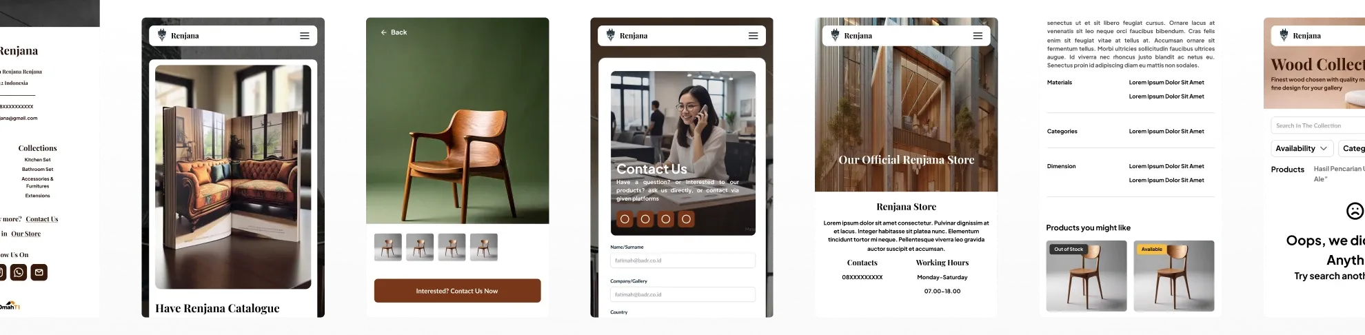 renjana furniture mockup